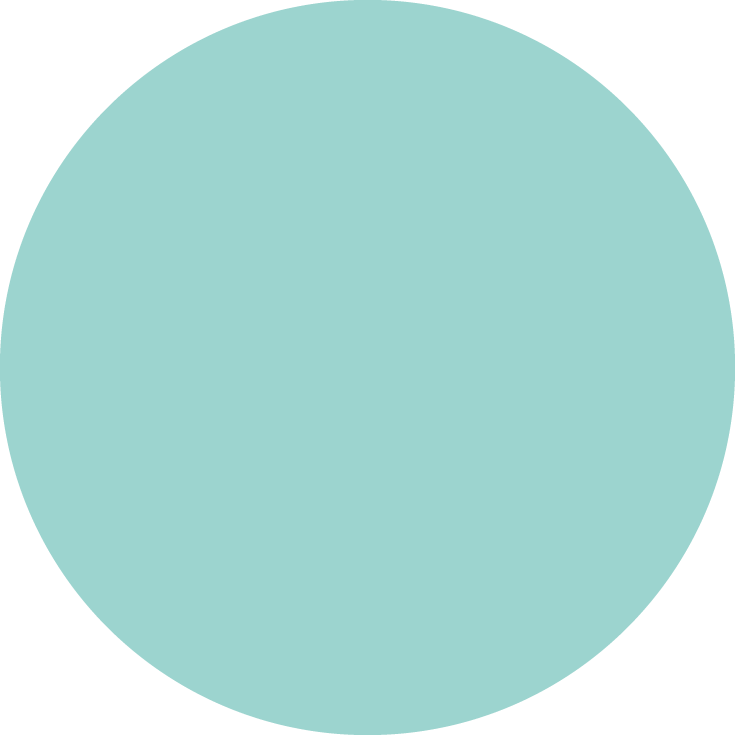 aqua circle graphic